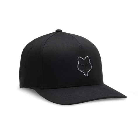 FOX HEAD FLEXFIT HAT - BLACK