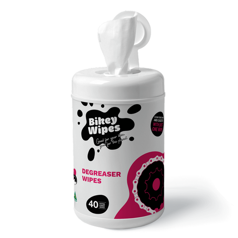 BIKEY WIPES - DEGREASER WIPES