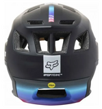 FOX 2023 DROPFRAME PRO HELMET RTRN AS LUNAR BLACK